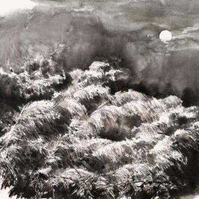 F001 Moonlight 2008 95x108cm