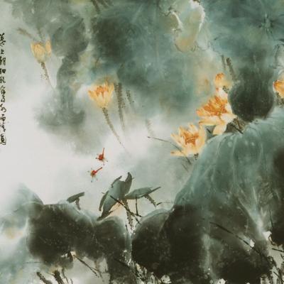 F013 In Full Bloom 2006 98x110cm