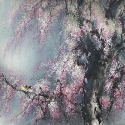 F026 Cascading Wisteria 98108cm 2011